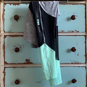 Pink Victoria’s Secret Bonded high waist leggings!